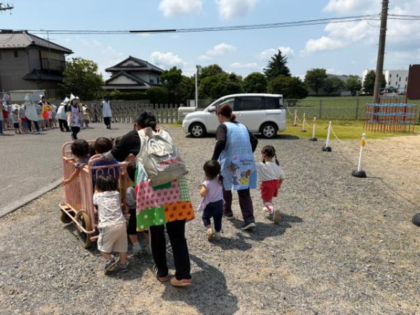 第一避難場所へ