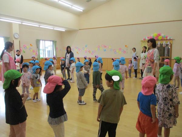 盆踊りの練習