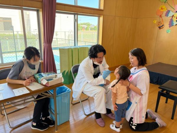 大きなお口をあけて診てもらったよ👄