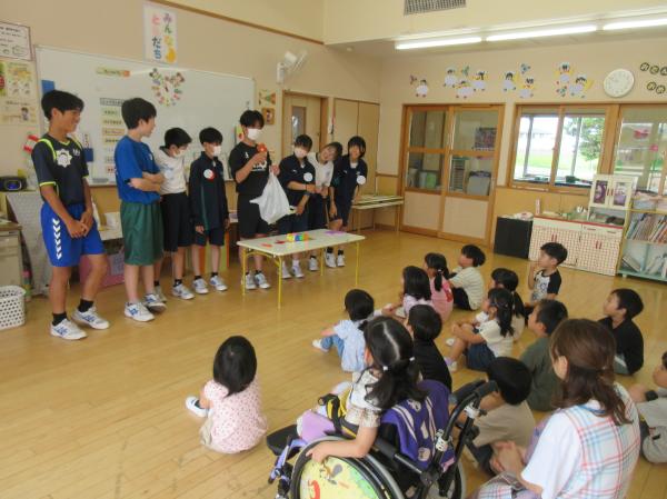 中学生からのプレゼント