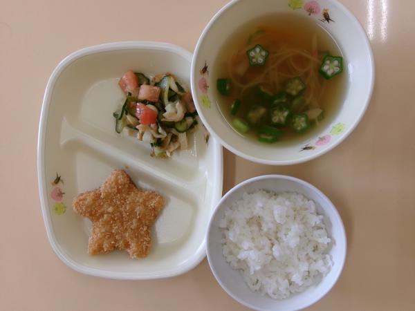 給食は🎋七夕メニュー🎋でした