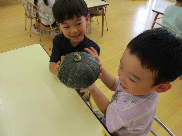 うわ〜!おもた〜い!
