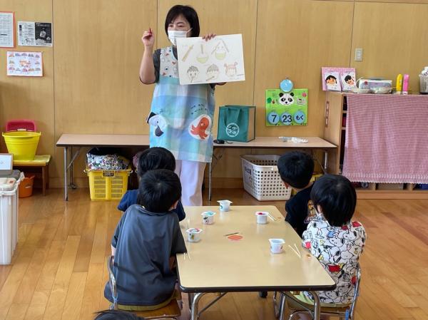 箸のマナーについてもお勉強したよ🌈
