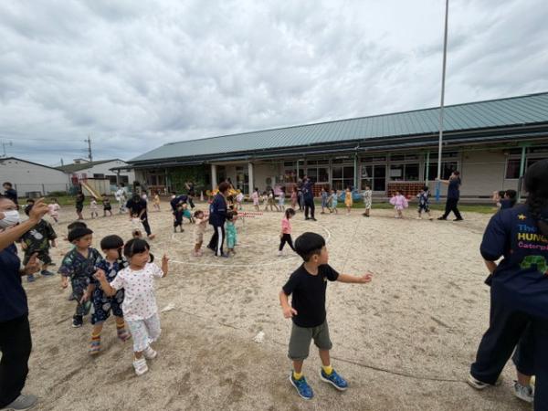 お外で踊れてよかったね😊