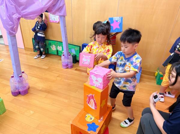ブロックを高く積み重ねるゲームです🌟