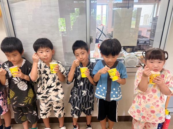 3日目も、かき氷を食べたよ🍧