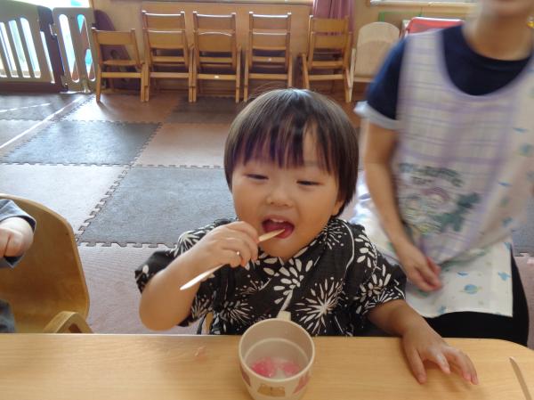 冷たくて美味しい😘