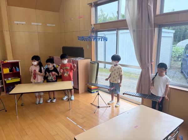 どんな音が鳴るのかな??