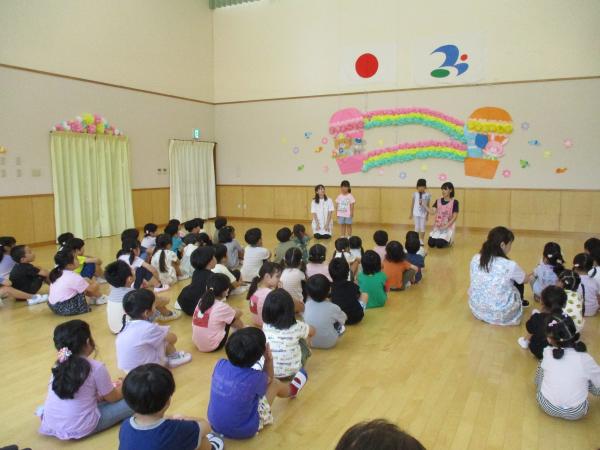 夏休み明け集会