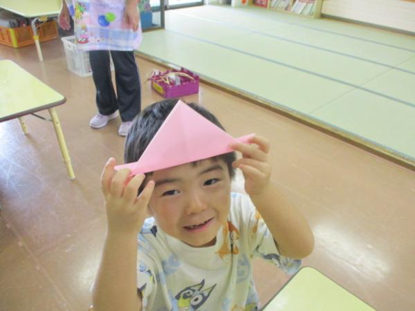 なんだか帽子みたい👒