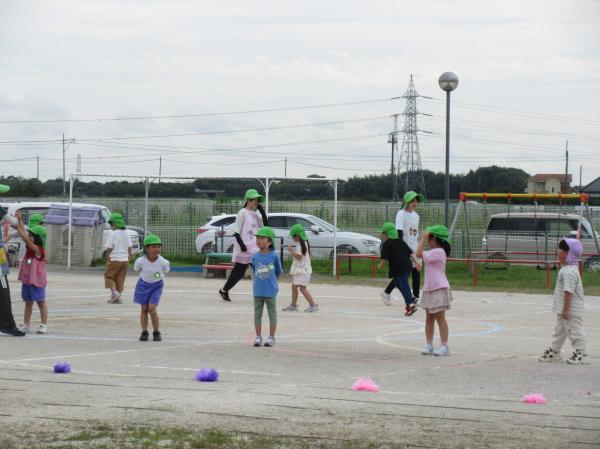 運動会練習(遊戯)