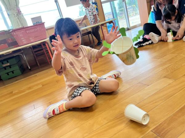 みてみて!飛んだよ〜🎵