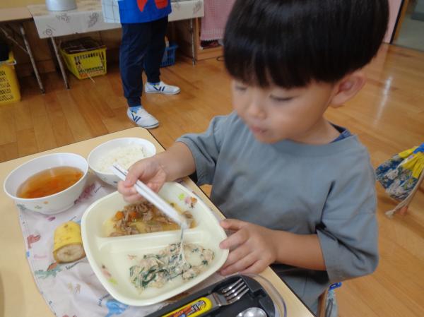 納豆サラダ大好き~👦