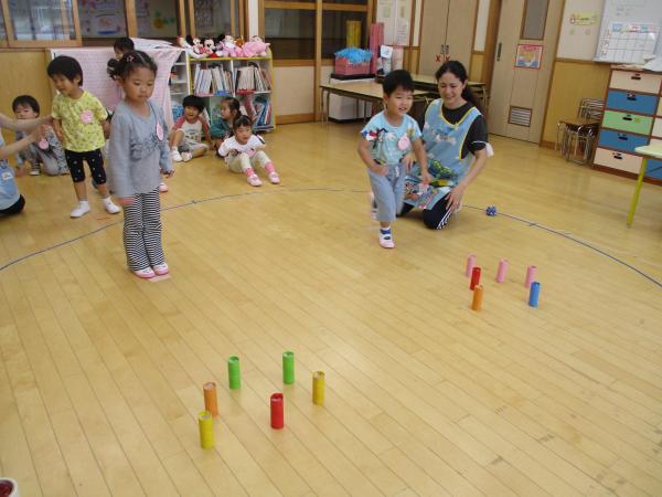 ボーリング遊び