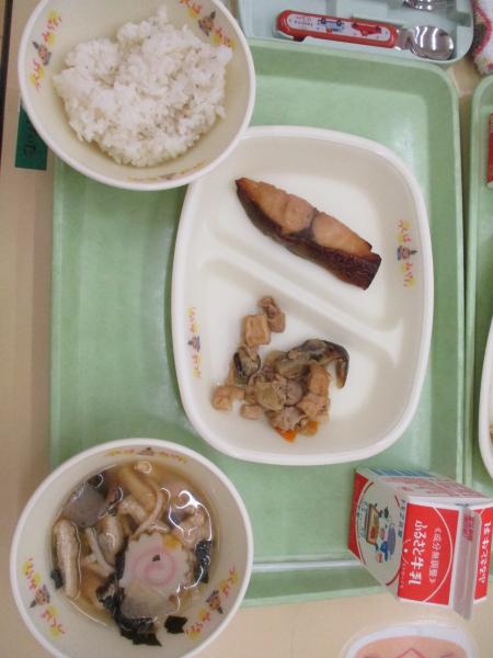 今日の給食