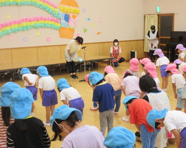 運動会の練習