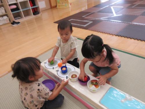 おままごと、楽しいな〜😄!!