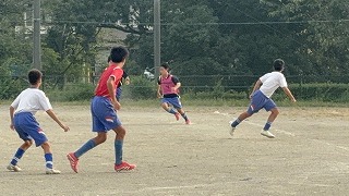新人戦に向けて ~サッカー部~