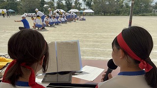 体育祭係活動6「放送係」