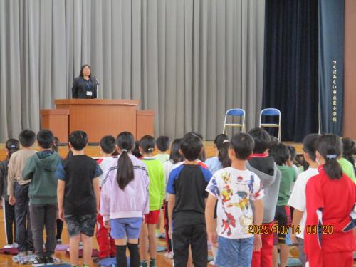 2学期が始まりました。