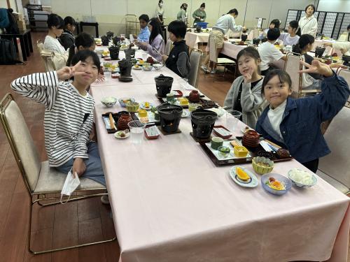 修学旅行(朝食)