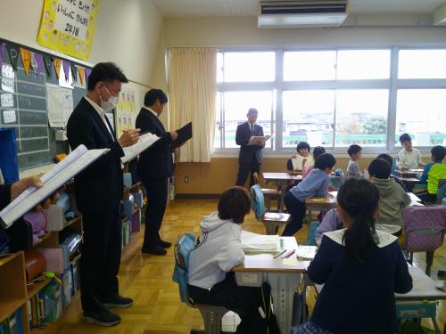お客様がいらっしゃいました!