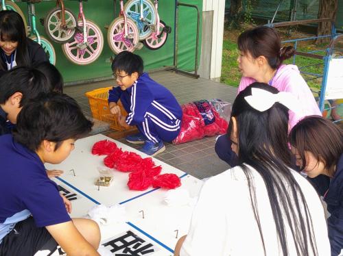 10月24日 運動会の準備