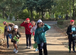 5年 宿泊学習 ビンゴオリエンテーリング プラネタリウム