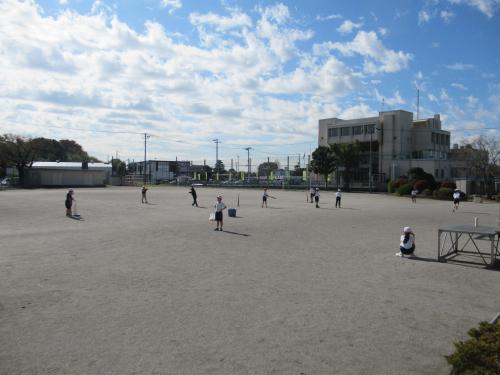 3、4年生体育の授業