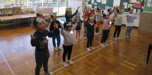 発表会練習&戸外遊び🎶(年中組)