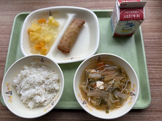 伊奈小学校リクエスト献立