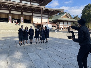 第2学年校外学習6「カメラマンも同行」
