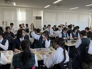 2年生校外学習18「航空キャリア講座」