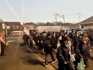 第2学年校外学習33「おかえりなさい」