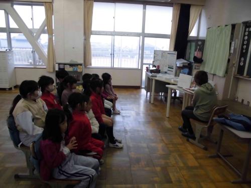 読み聞かせ&2年生かけ算九九練習