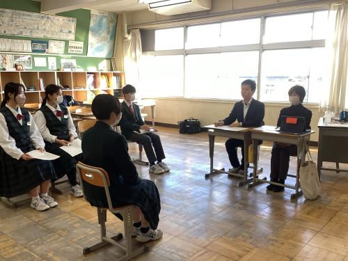 第3学年、面接練習がスタート!
