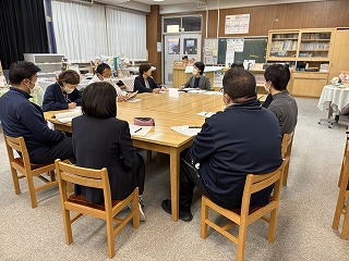 生徒への支援の仕方について助言 ~巡回相談~