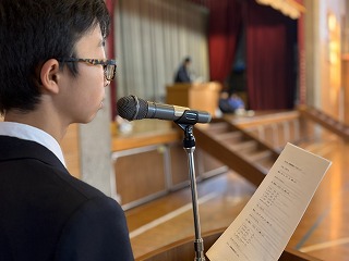 生徒会選挙、熱き前哨戦!立会演説会リハーサルに緊張と意気込み