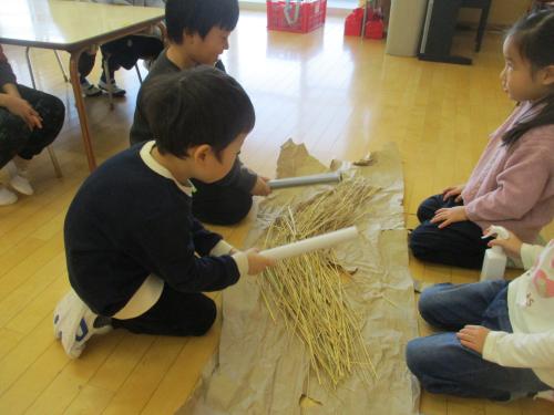 ✨新年に向けてのしめなわ作り✨