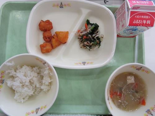 🥬今日の給食🍠