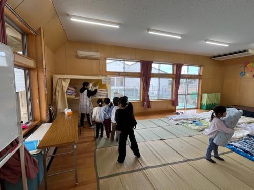 お布団敷きありがとう💕