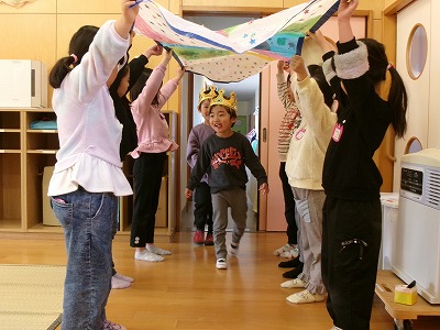 誕生会🎂と豆まき👹