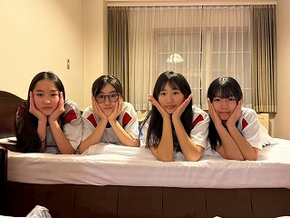 スキー宿泊学習22 お部屋を訪問