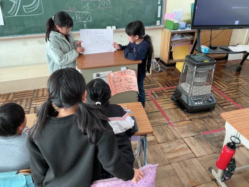 3年生 総合の発表練習