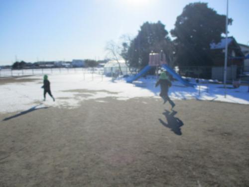 雪遊び楽しかったよ😁✌