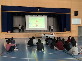 総合的な学習発表会リハーサル