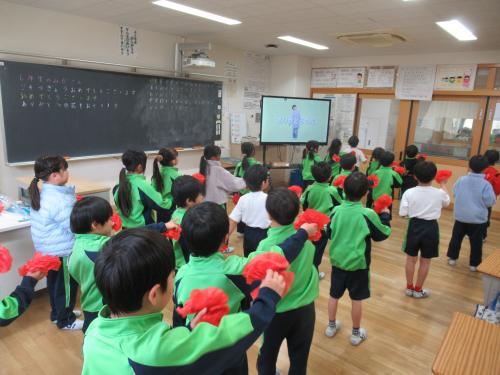 1年生「感謝の気持ちを込めて」
