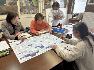 PTA本部役員が来年度計画を協議 活発な意見交わされる