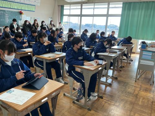 学年末授業参観日