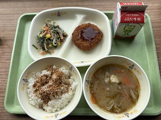 ほうれん草のサラダ